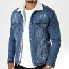 Veste Jean A Col Mouton Bleu Denim de Black Needle -Black Needle Soldes black needle 196383 BN 5001 2 20190912T164117 01