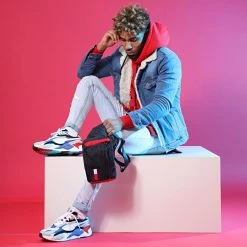 Veste Jean A Col Mouton 5001 Bleu Denim de Black Needle -Black Needle Soldes black needle 196415 5001 1 20200120T171525 06