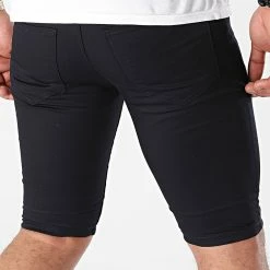 Short Slim 1014 Bleu Marine de Black Needle -Black Needle Soldes black needle 264610 BN 1014 BLUE MARINE 20210518T092226 04