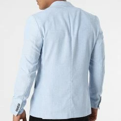 Veste Blazer 20420 Bleu Ciel Chiné de Black Needle -Black Needle Soldes black needle 275016 20420 2 20210720T163744 04