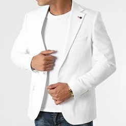 Veste Blazer 20420 Blanc de Black Needle