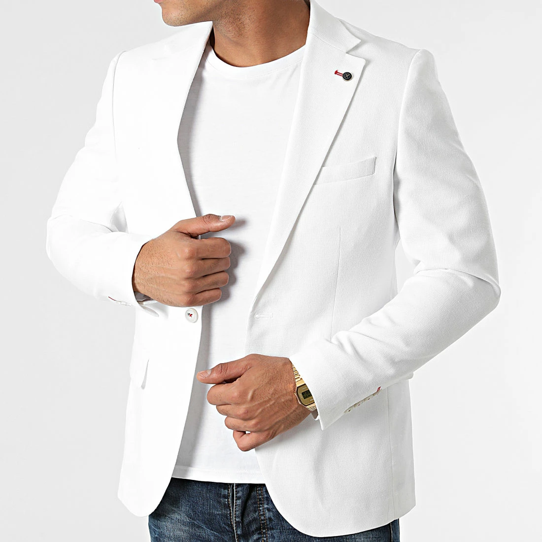 Veste Blazer 20420 Blanc de Black Needle 3 Veste Blazer 20420 Blanc de Black Needle