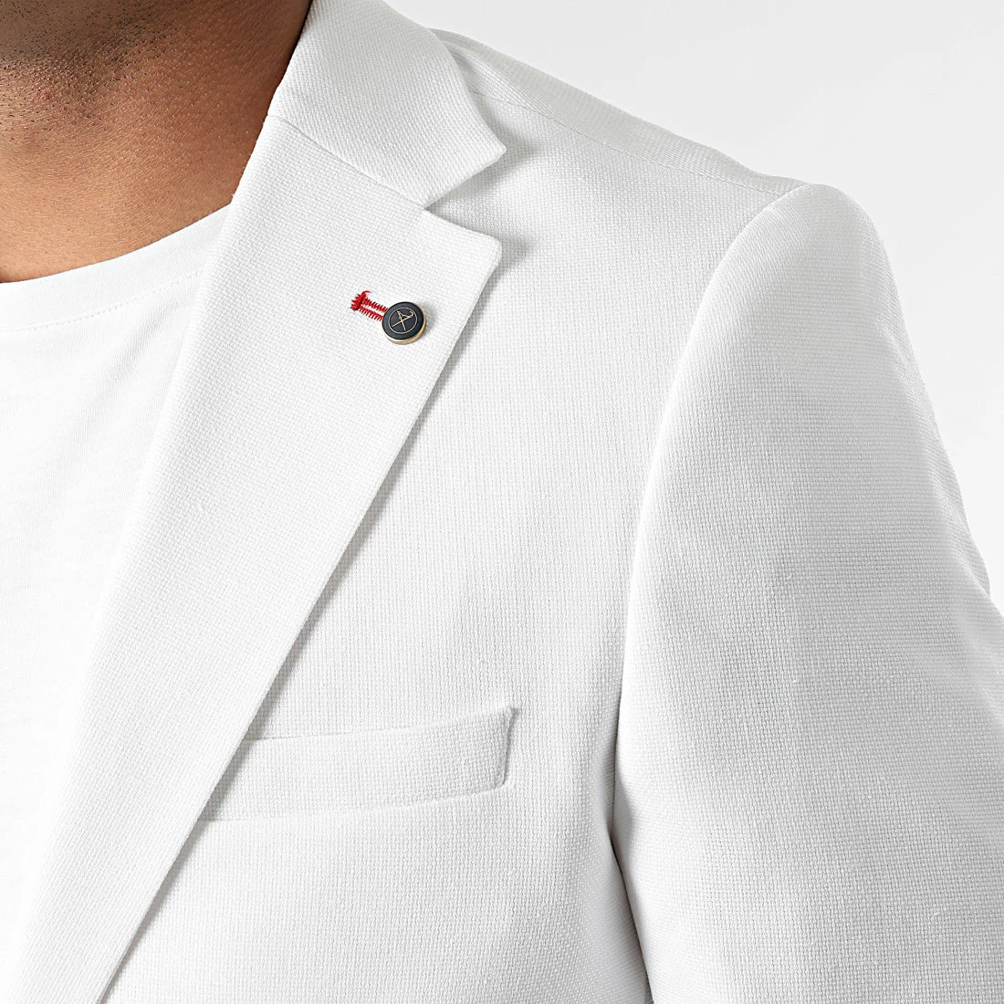 Veste Blazer 20420 Blanc de Black Needle 4 Veste Blazer 20420 Blanc de Black Needle – Image 2