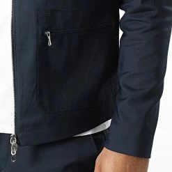 Ensemble Pantalon Veste ZY1106 Bleu Marine Foncé de Black Needle -Black Needle Soldes black needle 283072 ZY1106 7 20210909T140304 03