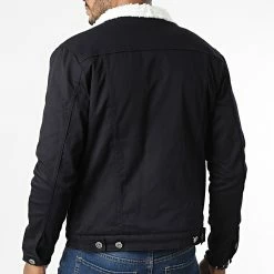 Veste Jean Col Mouton 7004 Bleu Marine de Black Needle -Black Needle Soldes black needle 286123 BN 7004 BLUE MARINE 20210930T162823 04