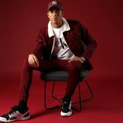 Veste Jean Col Mouton 7004 Bordeaux de Black Needle 13 Veste Jean Col Mouton 7004 Bordeaux de Black Needle -Black Needle Soldes black needle 286124 BN 7004 BORDEAUX 20211201T092734 06