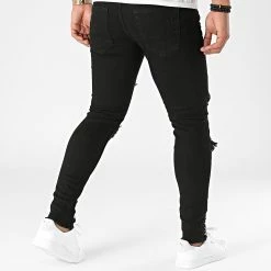 Jean Skinny BN-3039-48 Gris Anthracite de Black Needle -Black Needle Soldes black needle 289855 DHZ 3039 48 20211029T160519 04