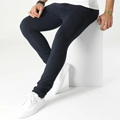 Pantalon PNT-9001 Bleu Marine de Black Needle -Black Needle Soldes black needle 294952 PNT 9001 NAVY 20211210T152228 03