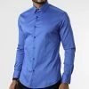 Chemise Manches Longues 4001 Bleu de Black Needle -Black Needle Soldes black needle 296239 Y 4001 BLUE 20220106T161317 01