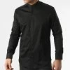 Chemise Manches Longues 3543 Noir de Black Needle -Black Needle Soldes black needle 296240 Y 3543 BLACK 20211223T162837 01