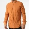 Chemise Manches Longues 3607 Orange de Black Needle -Black Needle Soldes black needle 296241 Y 3607 MUSTARD 20211223T162936 01