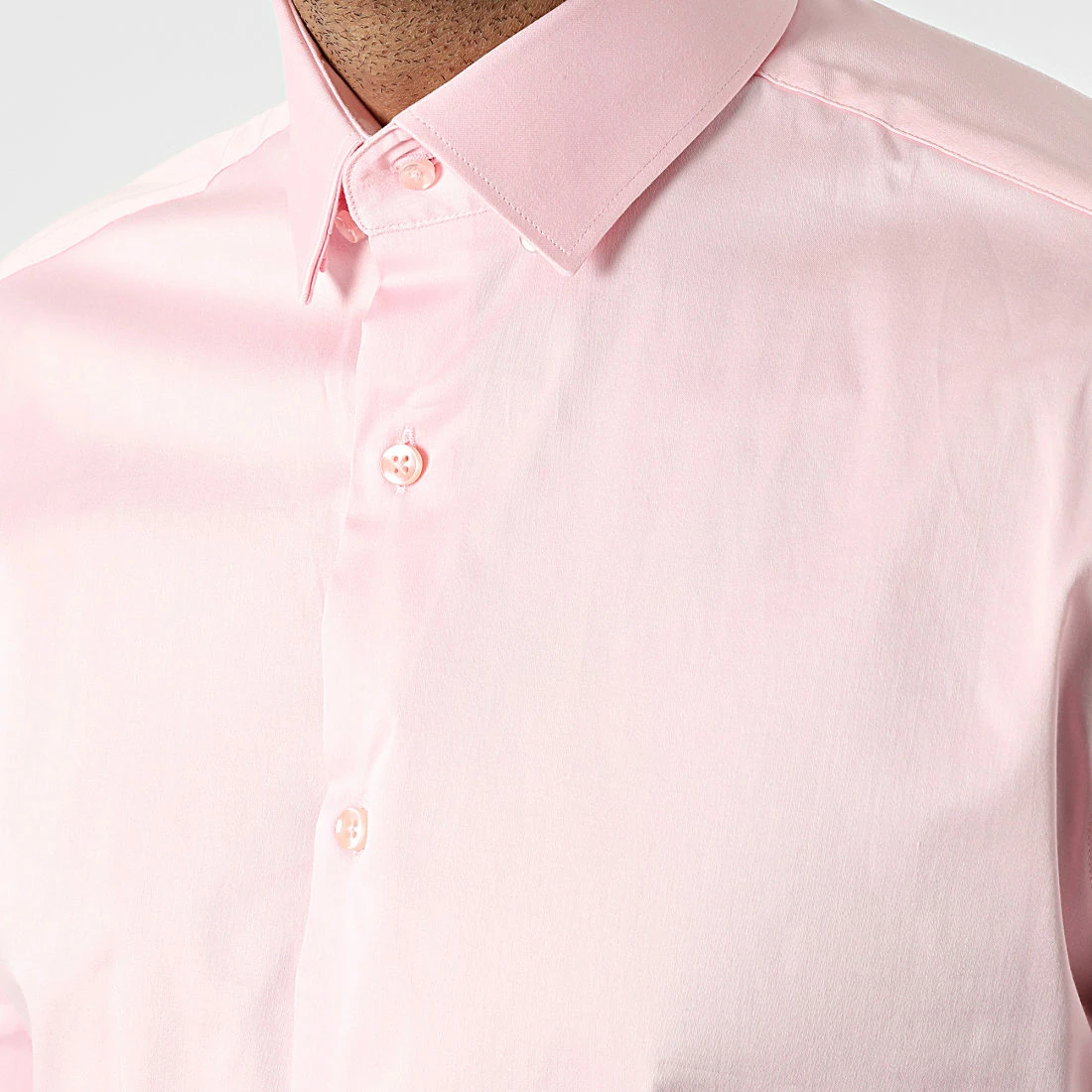 Chemise Manches Longues 4001 Rose de Black Needle 4 Chemise Manches Longues 4001 Rose de Black Needle – Image 2