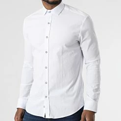 Chemise Manches Longues 3607 Noir de Black Needle