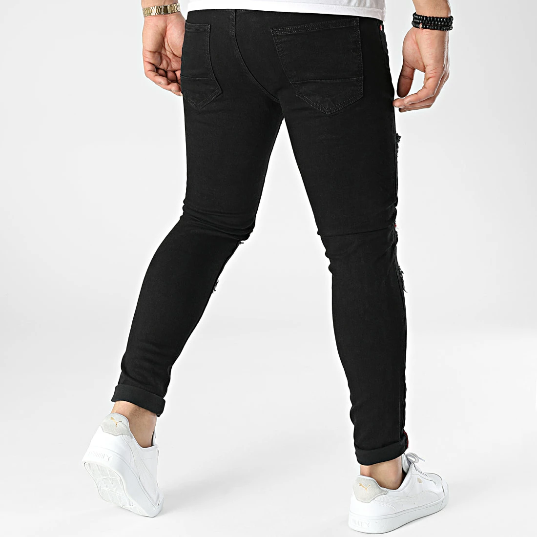Jean Skinny DHZ-3712 Noir de Black Needle 6 Jean Skinny DHZ-3712 Noir de Black Needle – Image 4