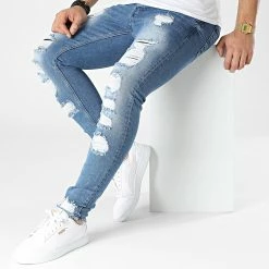 Jean Skinny DHZ-3652 Bleu Denim de Black Needle 8 Jean Skinny DHZ-3652 Bleu Denim de Black Needle -Black Needle Soldes black needle 300758 DHZ 3652 1 BLUE 20220202T154445 03