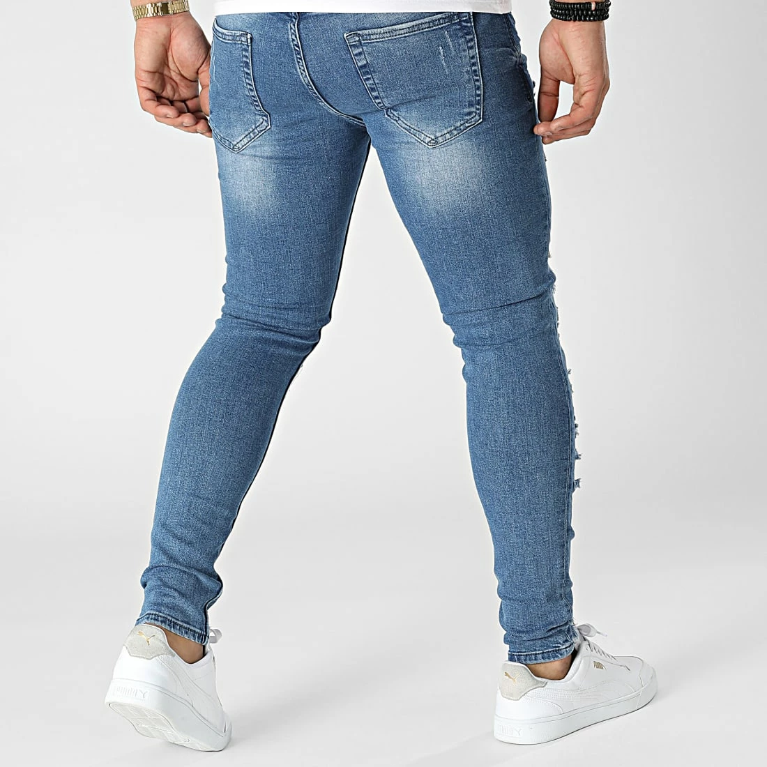 Jean Skinny DHZ-3652 Bleu Denim de Black Needle 6 Jean Skinny DHZ-3652 Bleu Denim de Black Needle – Image 4