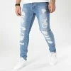 Jean Slim DH-5000 Bleu Denim de Black Needle 2 Jean Slim DH-5000 Bleu Denim de Black Needle -Black Needle Soldes black needle 300779 DH 5000 BLUE 20220202T153003 01