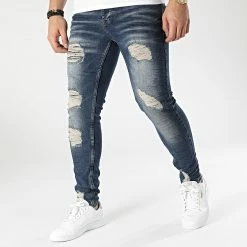 Jean Skinny DHZ-3654 Bleu Denim de Black Needle