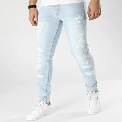 Jean Skinny DHZ-3039 Bleu Wash de Black Needle