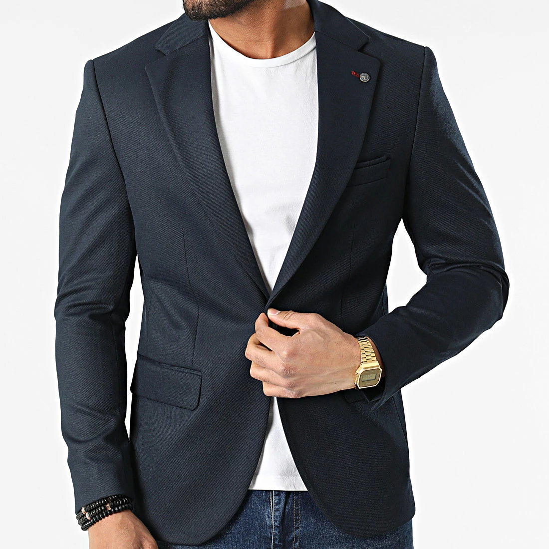 Veste Blazer 20479 Bleu Marine de Black Needle 5 Veste Blazer 20479 Bleu Marine de Black Needle – Image 3