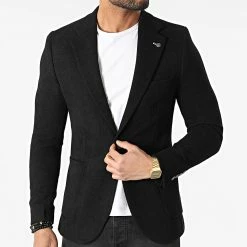 Veste Blazer 20476 Noir de Black Needle -Black Needle Soldes black needle 300879 20476 6 20220203T161259 03