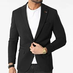 Veste Blazer 20475 Noir de Black Needle -Black Needle Soldes black needle 300884 20475 2 20220203T160756 03