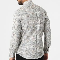 Chemise Manches Longues Y-3618 Beige de Black Needle -Black Needle Soldes black needle 318204 Y 3618 6 20220510T161918 04