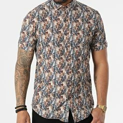 Chemise Manches Courtes Y-3619 Marron de Black Needle -Black Needle Soldes black needle 318214 Y 3619 1 20220510T161537 03