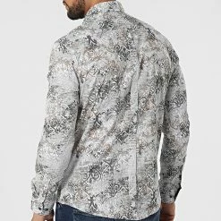 Chemise Manches Longues Y-3618 Blanc de Black Needle -Black Needle Soldes black needle 318219 Y 3618 11 20220510T161214 04