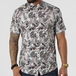 Chemise Manches Courtes Y-3619 Blanc de Black Needle 8 Chemise Manches Courtes Y-3619 Blanc de Black Needle -Black Needle Soldes black needle 318237 Y 3619 04 20220510T161042 03