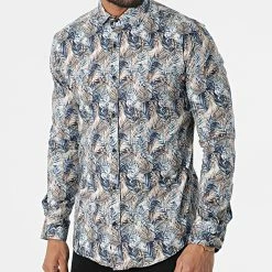 Chemise Manches Longues Y-3618 Bleu de Black Needle