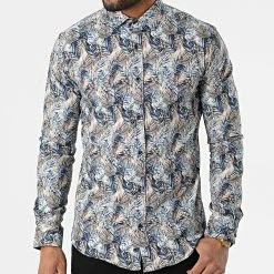 Chemise Manches Longues Y-3618 Bleu de Black Needle -Black Needle Soldes black needle 318288 Y 3618 4 20220510T161952 03