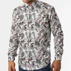 Chemise Manches Longues Y-3618 Blanc de Black Needle