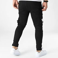 Jean Slim DHZ-3729 Noir de Black Needle -Black Needle Soldes black needle 323431 DHZ 3729 1 SIYAH 20220706T155557 04