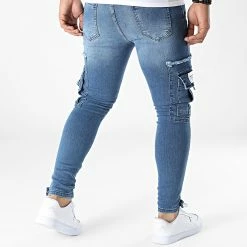 Jean Slim DHZ-3729 Bleu Denim de Black Needle -Black Needle Soldes black needle 323433 DHZ 3729 BLUE 20220706T155928 04