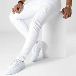 Jean Skinny DHZ-3654 Beige de Black Needle -Black Needle Soldes black needle 323437 DHZ 3654 4 WHITE 20220706T160956 03