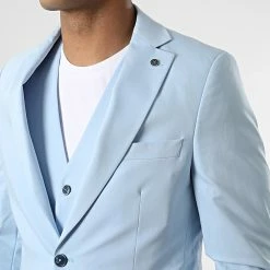 Ensemble Costume 3 Pièces 11672 Bleu Clair de Black Needle 8 Ensemble Costume 3 Pièces 11672 Bleu Clair de Black Needle -Black Needle Soldes black needle 329176 11672 6 20220725T161515 02