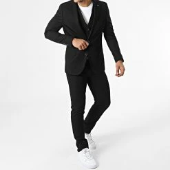 Ensemble Costume 3 Pièces 11672 Noir de Black Needle