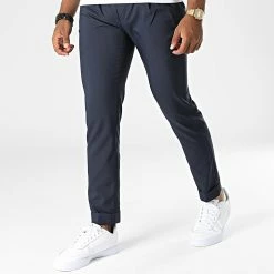 Pantalon Chino 398 Bleu Marine de Black Needle