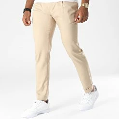 Pantalon Chino 398 Beige de Black Needle