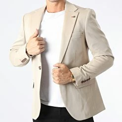 Veste Blazer 20255 Beige de Black Needle