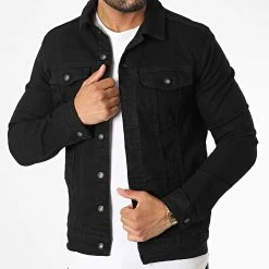Veste Jean BN-7000-8 Noir de Black Needle