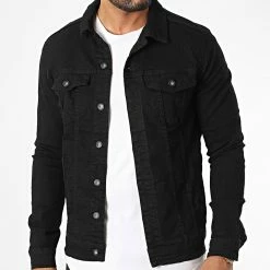 Veste Jean BN-7000-8 Noir de Black Needle 8 Veste Jean BN-7000-8 Noir de Black Needle -Black Needle Soldes black needle 336577 BN 7000 8 BLACK 20220915T152113 03