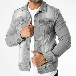 Veste Jean BN-7000-6 Gris de Black Needle