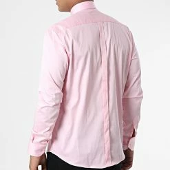 Chemise Manches Longues Y3642 Rose de Black Needle -Black Needle Soldes black needle 336583 Y3642 PINK 20220920T152340 04