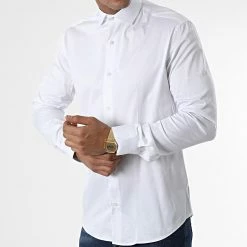 Chemise Manches Longues Y3642 Blanc de Black Needle 8 Chemise Manches Longues Y3642 Blanc de Black Needle -Black Needle Soldes black needle 336585 Y3642 WHITE 20220920T152923 03