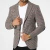 Veste Blazer X-31005 Noir Beige de Black Needle -Black Needle Soldes black needle 343268 X 31005 BEIGE ROUGE 20221014T153110 01
