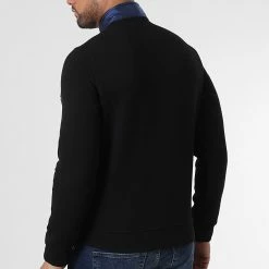 Veste Zippée BLC22K10 Noir Bleu Marine de Black Needle -Black Needle Soldes black needle 343293 BLC22K10 BLEU MARINE 20221013T155347 04