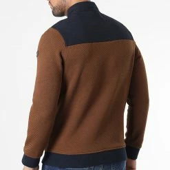 Veste Zippée BLC22K03 Marron Bleu Marine de Black Needle 9 Veste Zippée BLC22K03 Marron Bleu Marine de Black Needle -Black Needle Soldes black needle 343319 BLC22K03 BRIQUE BLEU MARINE 20221013T155404 04