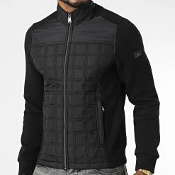 Veste Zippée BLC22K10 Noir de Black Needle -Black Needle Soldes black needle 343322 BLC22K10 BLACK 20221014T150154 03